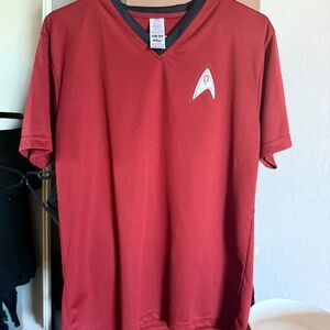 ✨ RED SHIRT Star Trek Kellogg's exclusive 2009 ✨ JJ Abrahams movie promotion